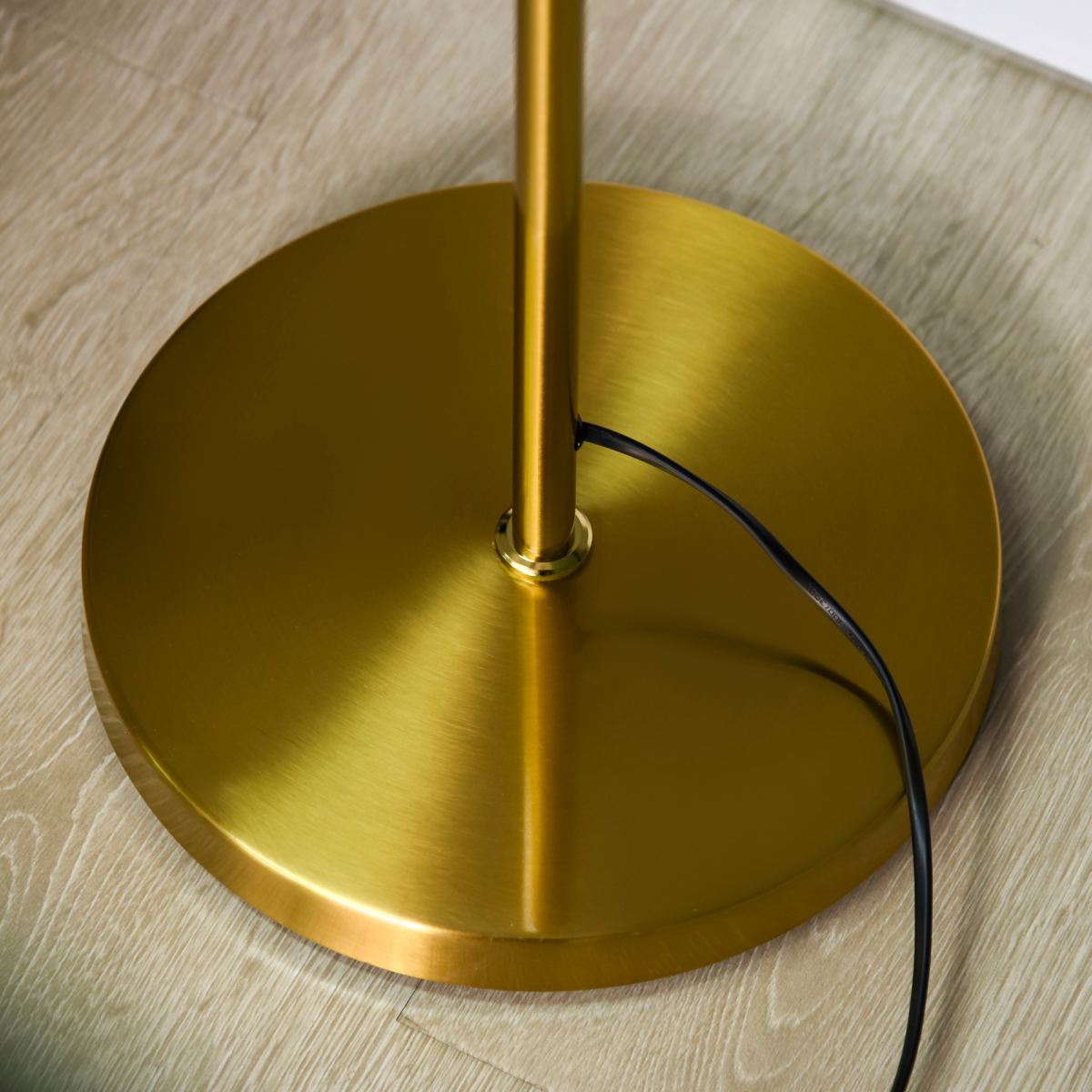 Modern Floor Lamp for Living Room Bedroom — 3 Light Tree Standing Lamp, Gold