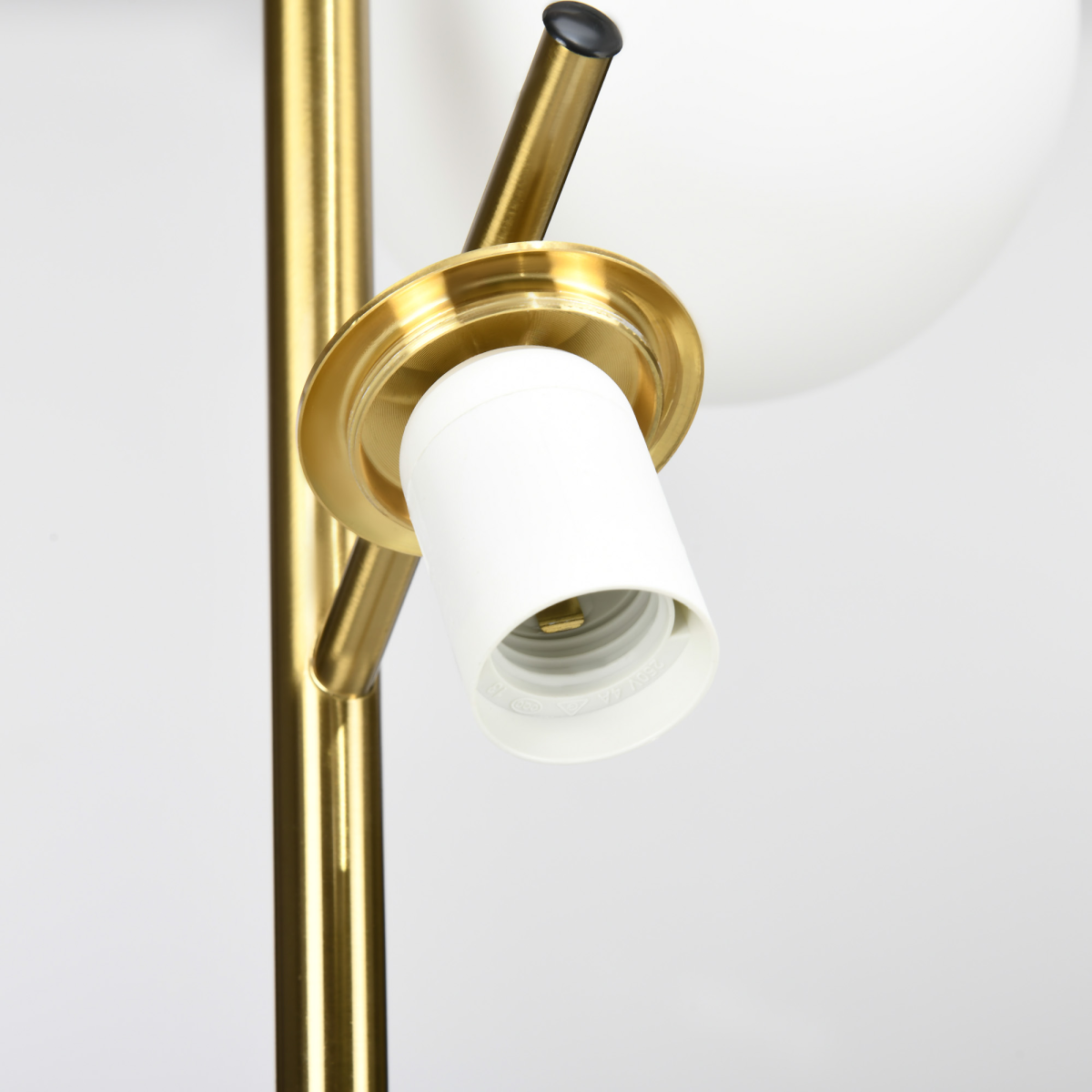 Modern Floor Lamp for Living Room Bedroom — 3 Light Tree Standing Lamp, Gold