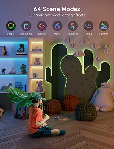 Govee RGB LED Strip Lights 5M — WiFi, Alexa & Google Compatible