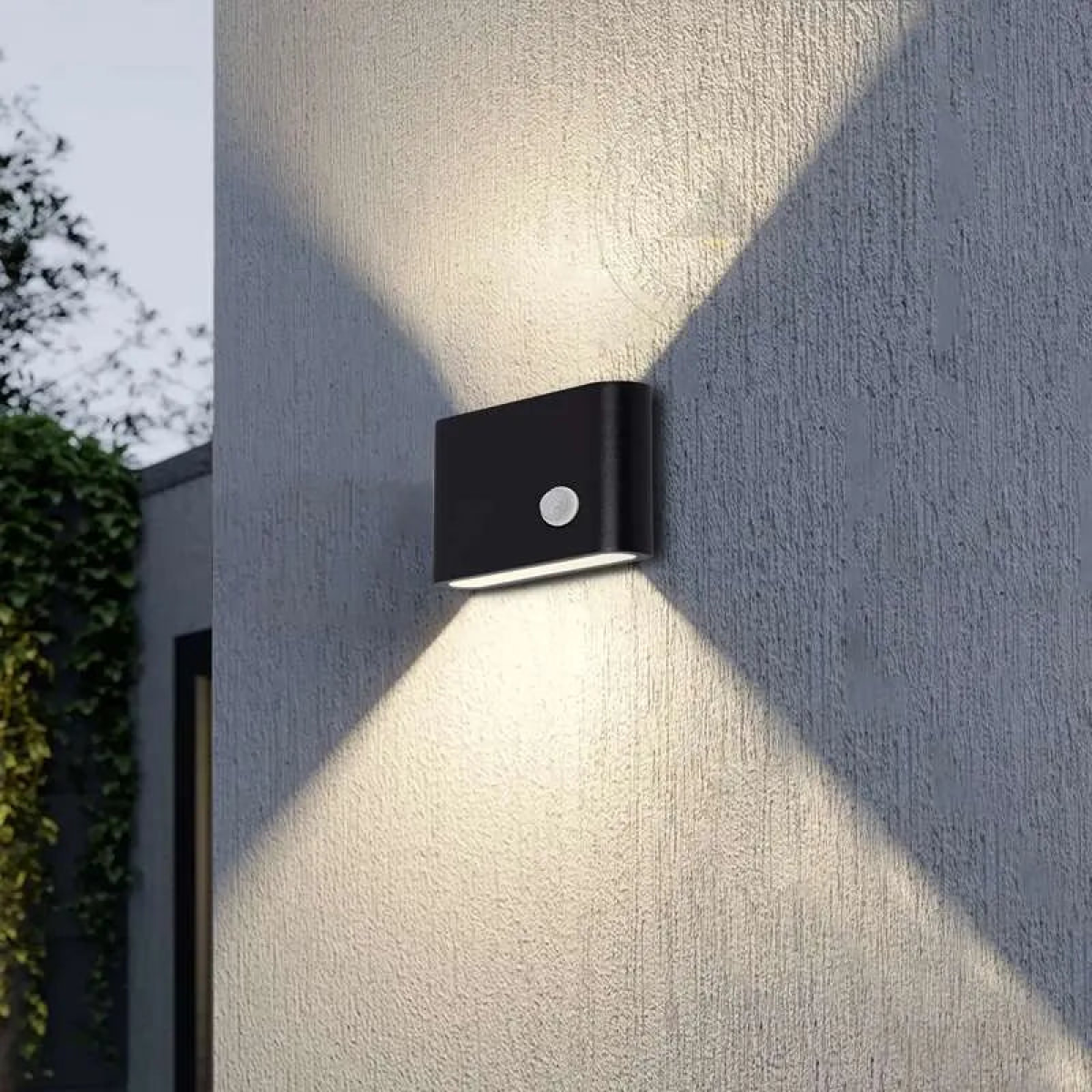 LEDsone 12W LED Motion Sensor Porch Light — IP54 Outdoor Security, Wall Light